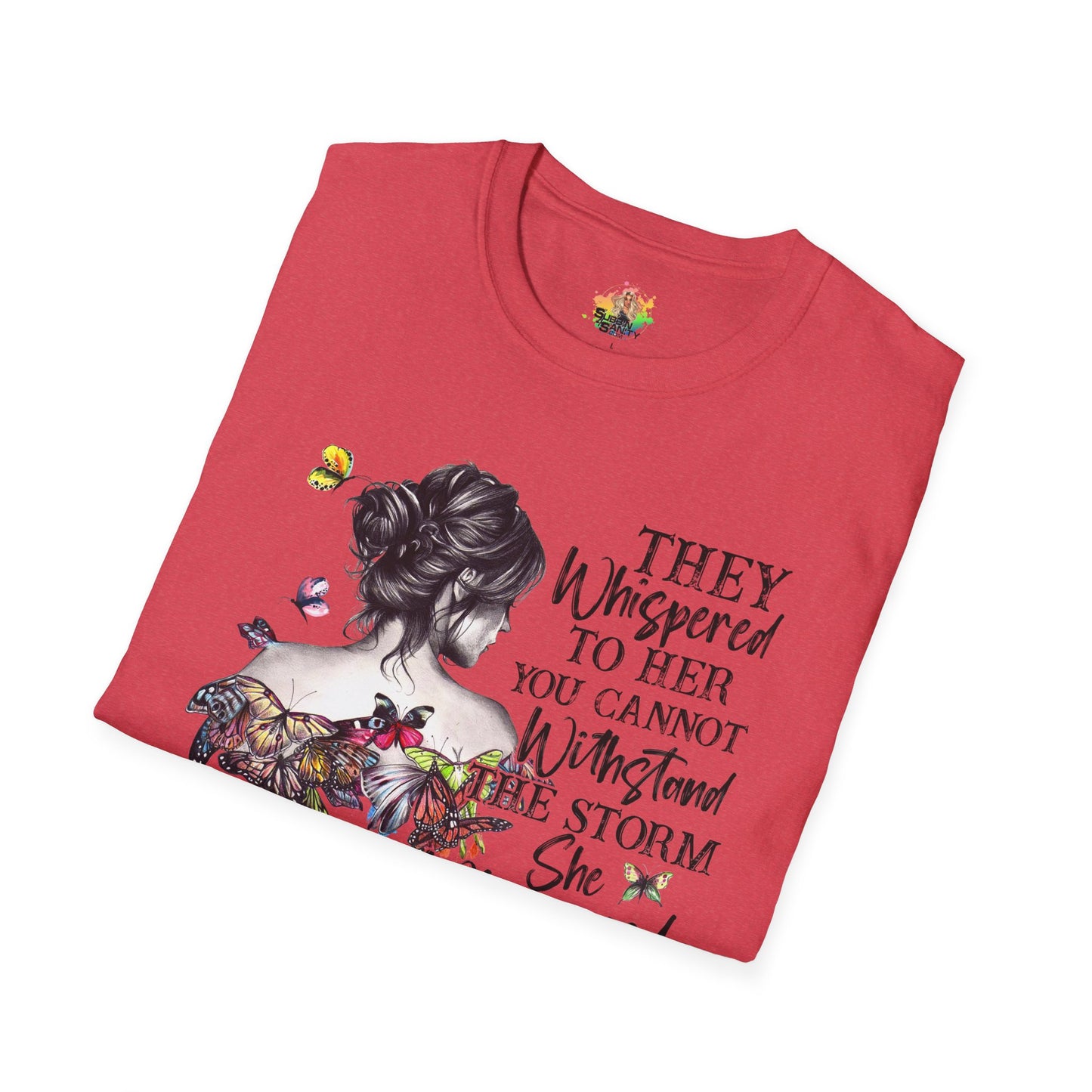 I Am The Storm Graphic T-Shirt | Empowering Women’s Statement Tee by Subbin4Sanity