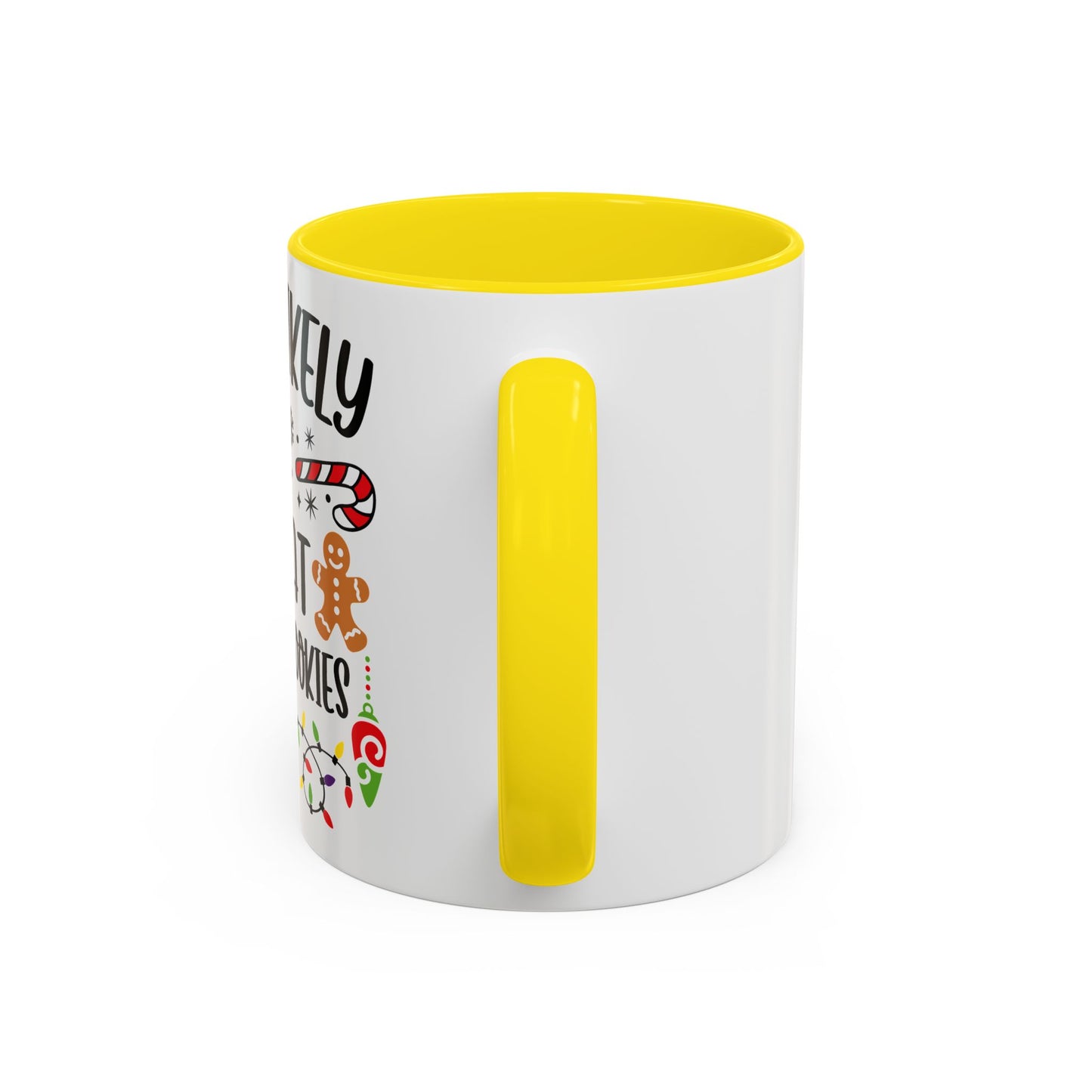 Christmas Coffee Mug, 11oz, "Eat Santa's Cookies"