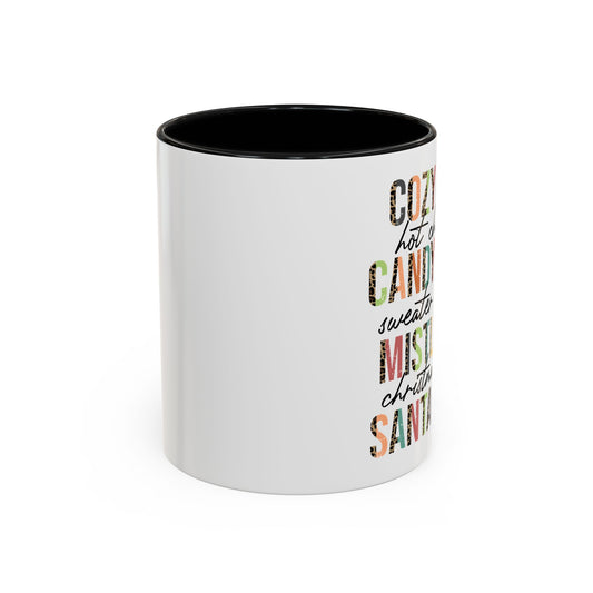 Christmas Coffee Mug, 11oz, Sweater Weather Quote -