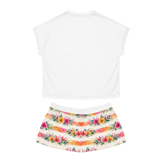 "Catch Me In My Bloom Era" Women's Short Pajama Set