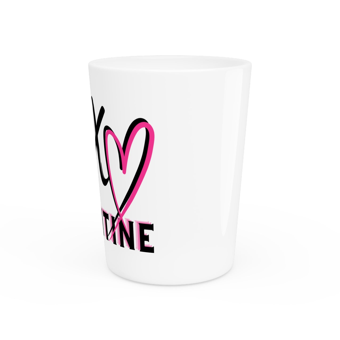 Valentines Shot Glass "XOXO"