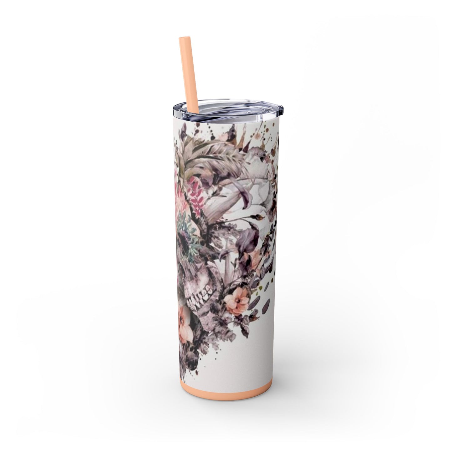 Skinny Tumbler with Straw, 20oz