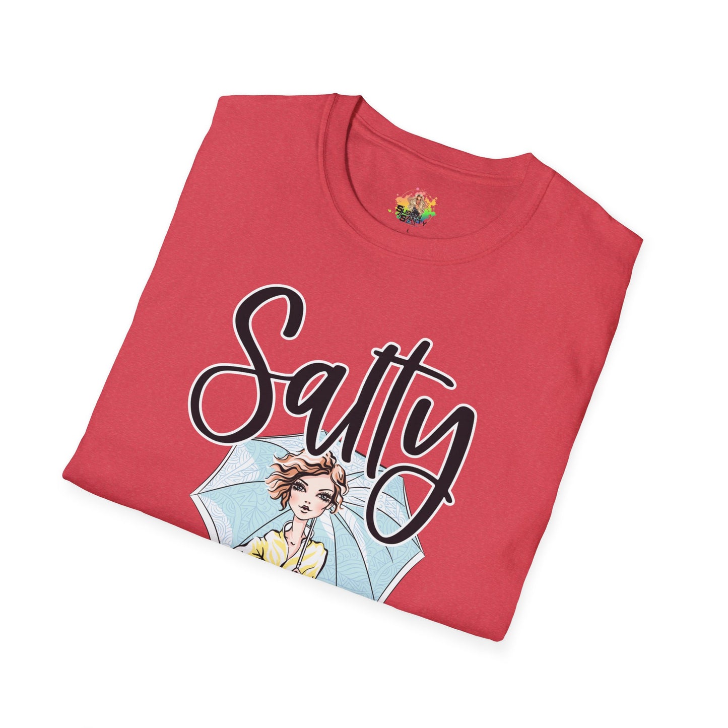 Salty Bitch Graphic T-Shirt | Funny Bold Attitude Tee by Subbin4Sanity