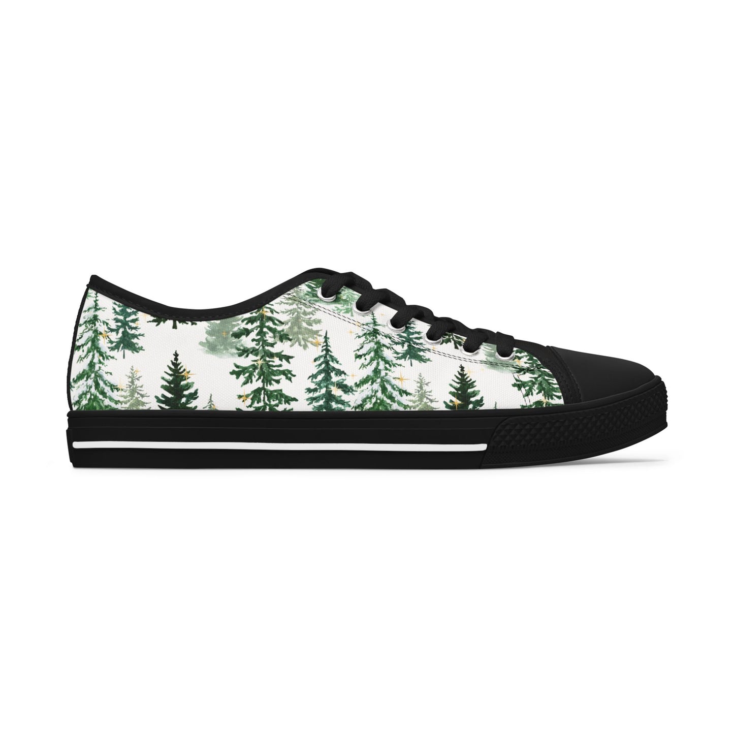 Christmas Sneakers christmas tree patterned