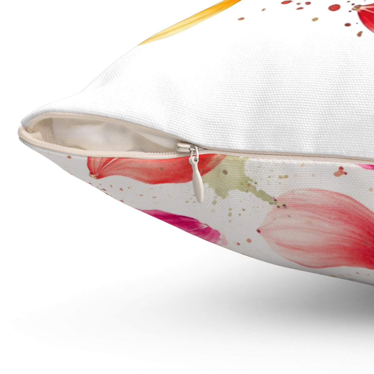 "Petals & Petty Energy" - Double Sided Pillowcase & Pillow Insert