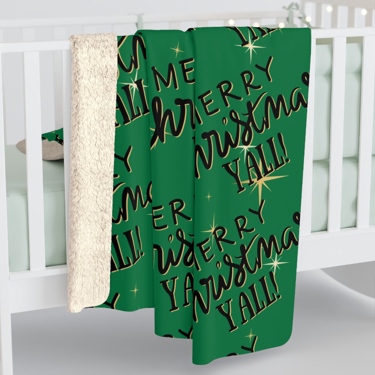 Christmas Sherpa Fleece Blanket