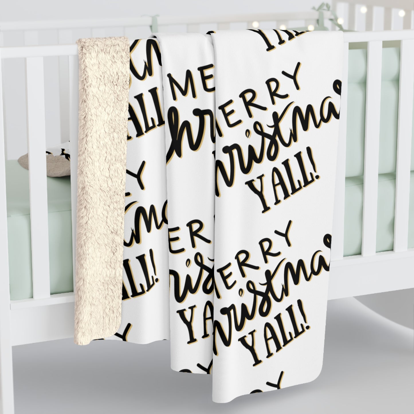 Christmas Sherpa Fleece Blanket