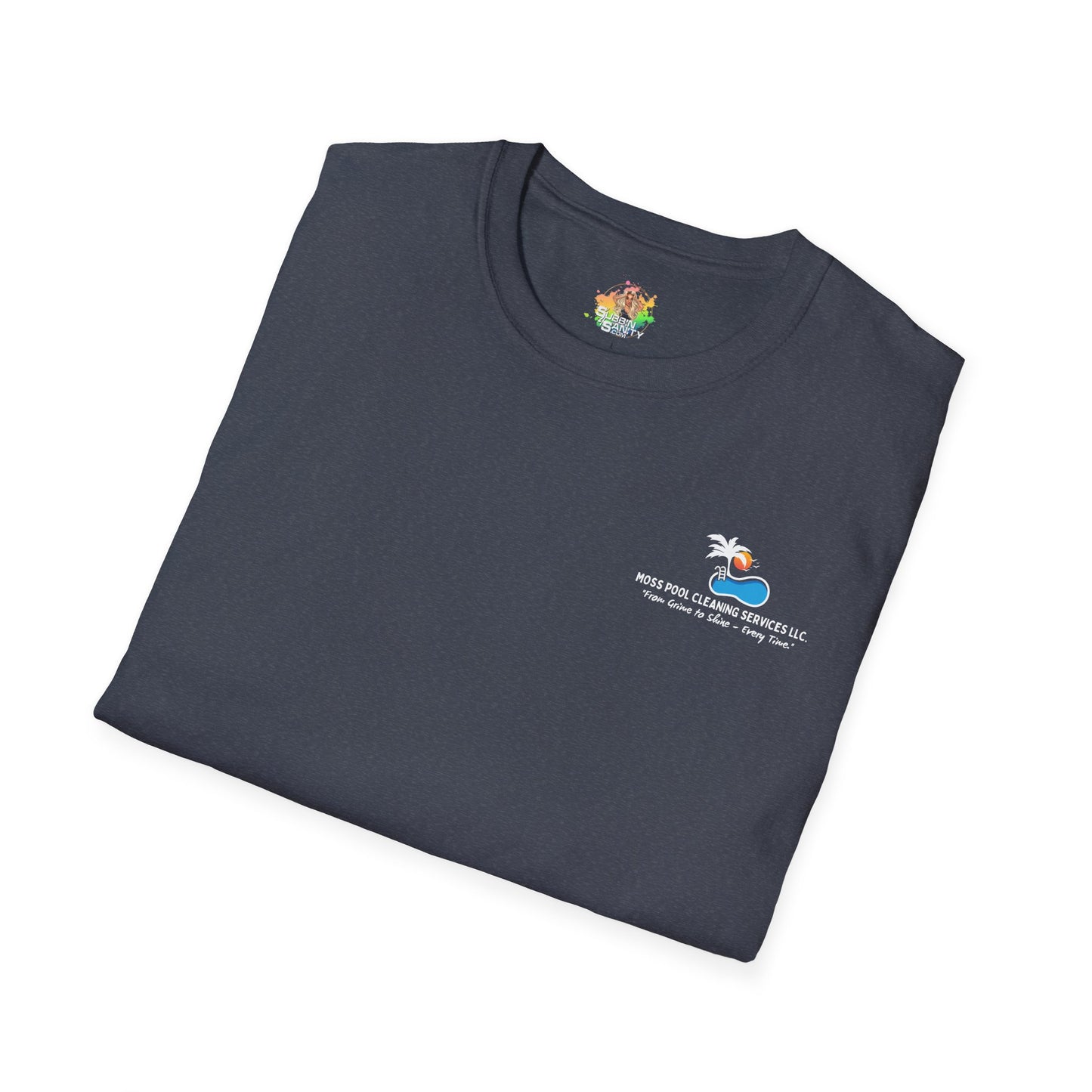 Custom Front & Back Graphic T-Shirt | Personalized Logo Or Design Tee by Subbin4Sanity