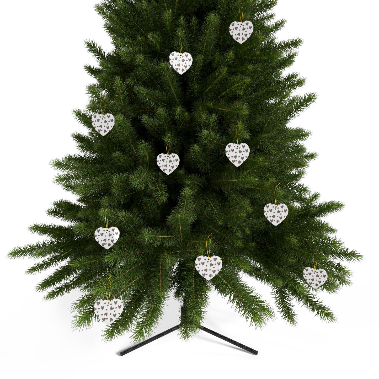 Valentines Ceramic Ornament, (1pc, 3pcs, 5pcs, 10pcs)