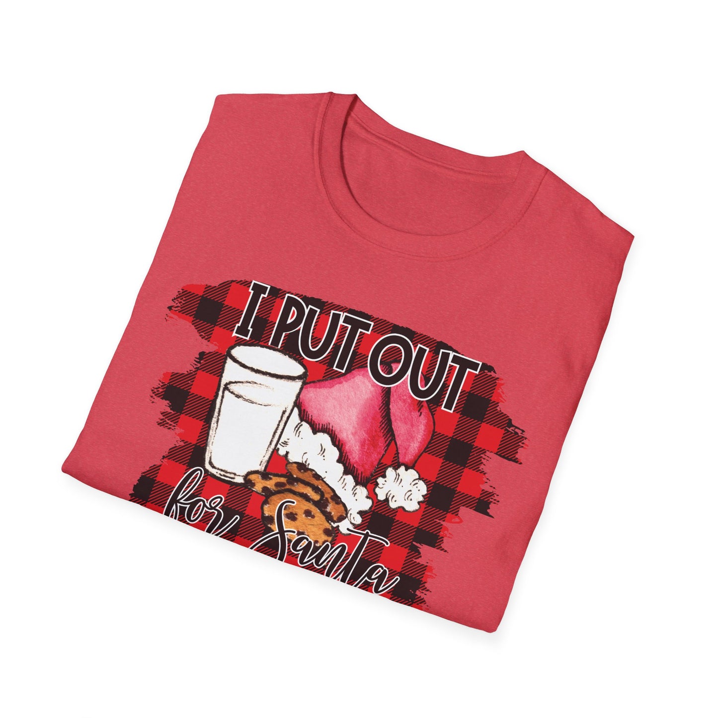 I Put Out For Santa Graphic T-Shirt | Funny Naughty Christmas Tee by Subbin4Sanity