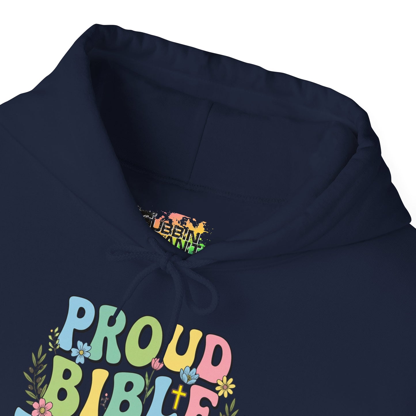 Proud Bible Thumper Multicolor Spring Easter Faith Hoodie