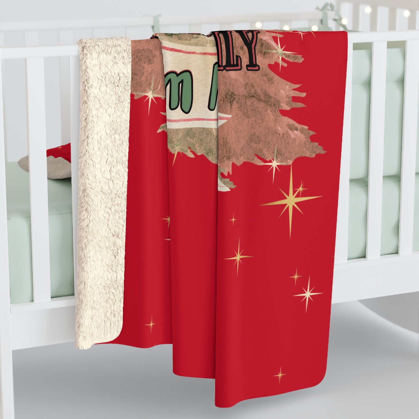 Christmas Sherpa Fleece Blanket