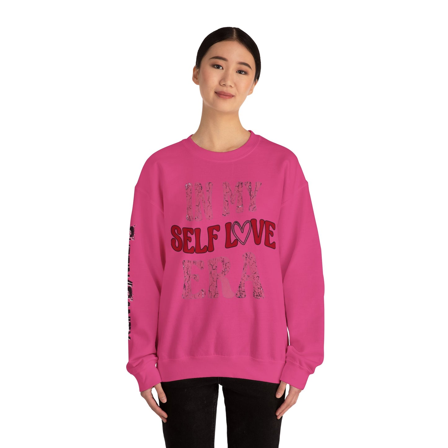 "In My Self Love Era" Sweatshirt — Cozy Valentine's Day Crewneck