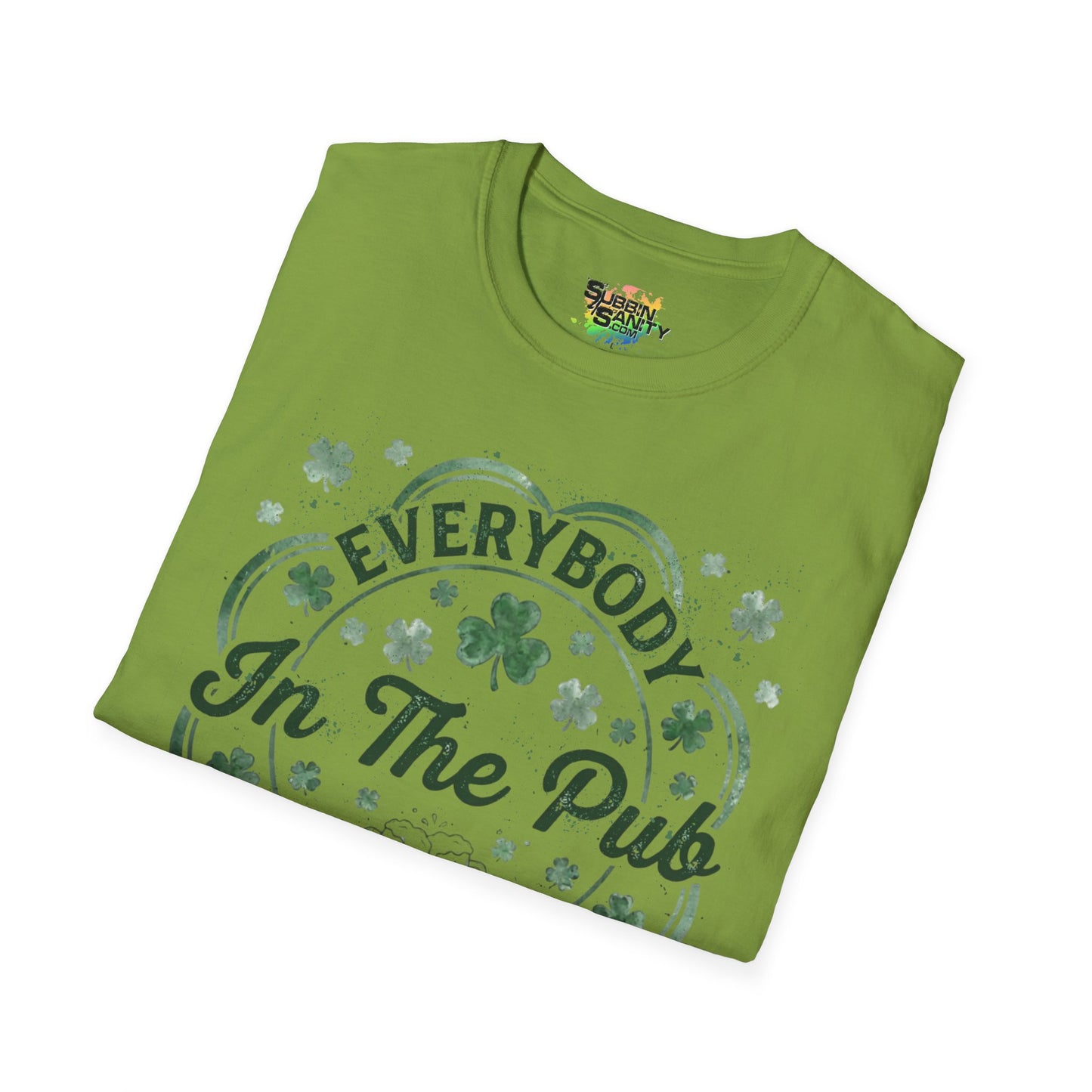"Everybody In The Pub Gettin' Tipsy" | Unisex Softstyle T-Shirt