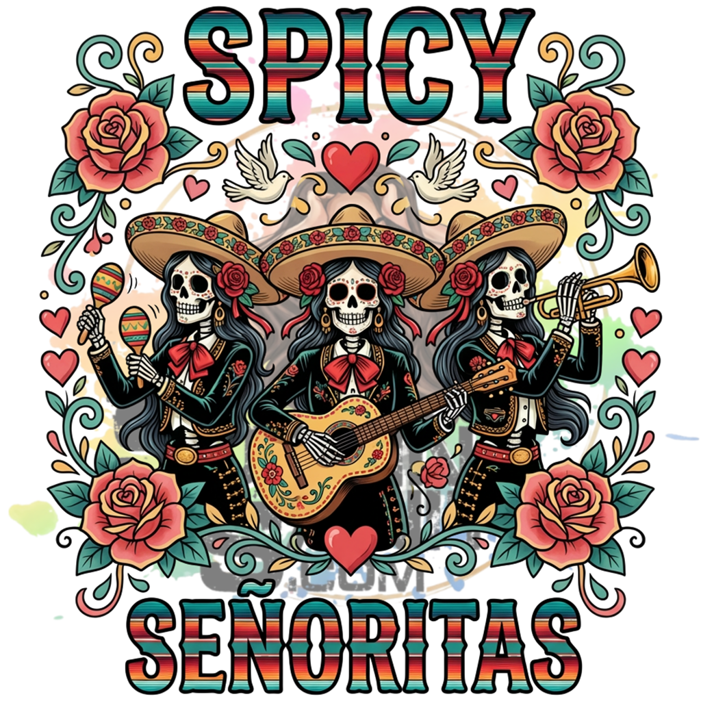 Spicy Señoritas Original PNG Design By Subbin4Sanity