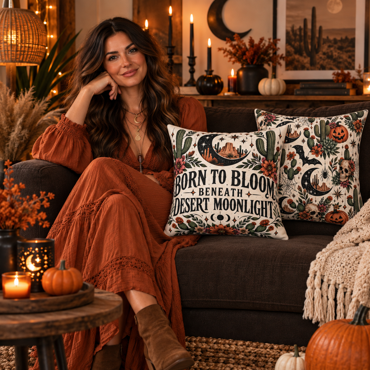 Boho After Dark Pillow Collection