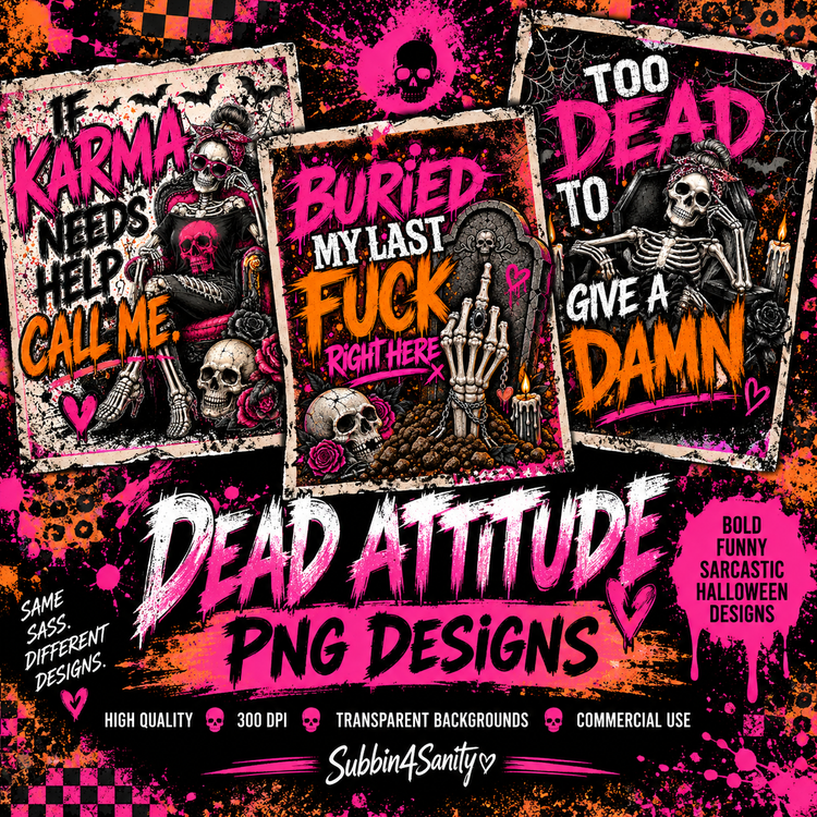 Dead Attitude PNG Designs