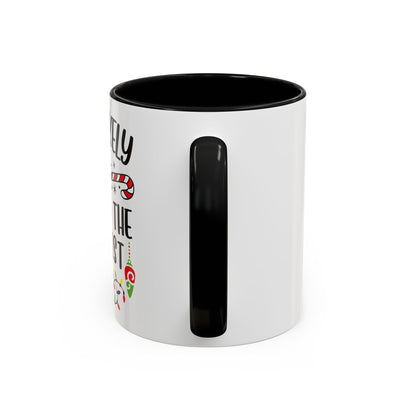 Christmas Coffee Mug, 11oz, "To be on the nice list"