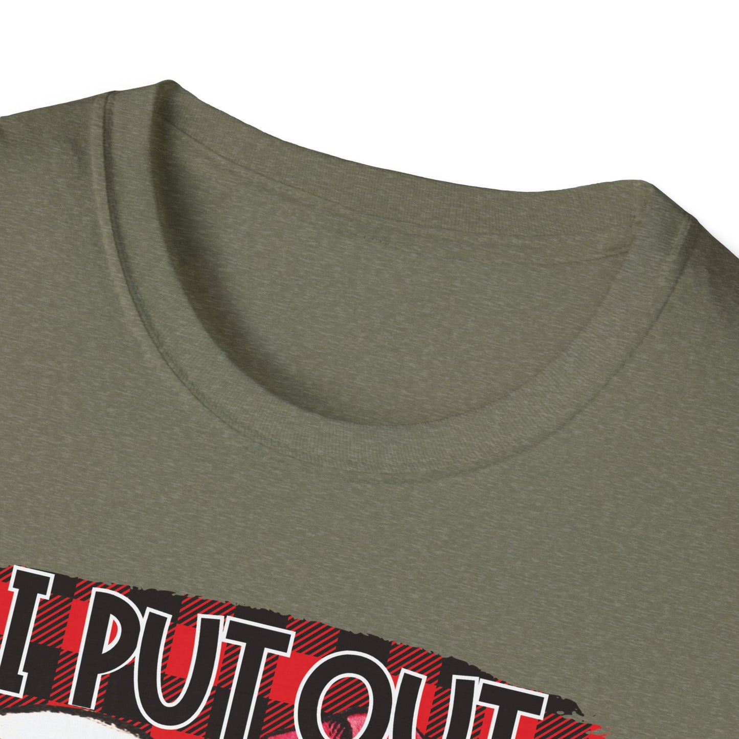 I Put Out For Santa Graphic T-Shirt | Funny Naughty Christmas Tee by Subbin4Sanity
