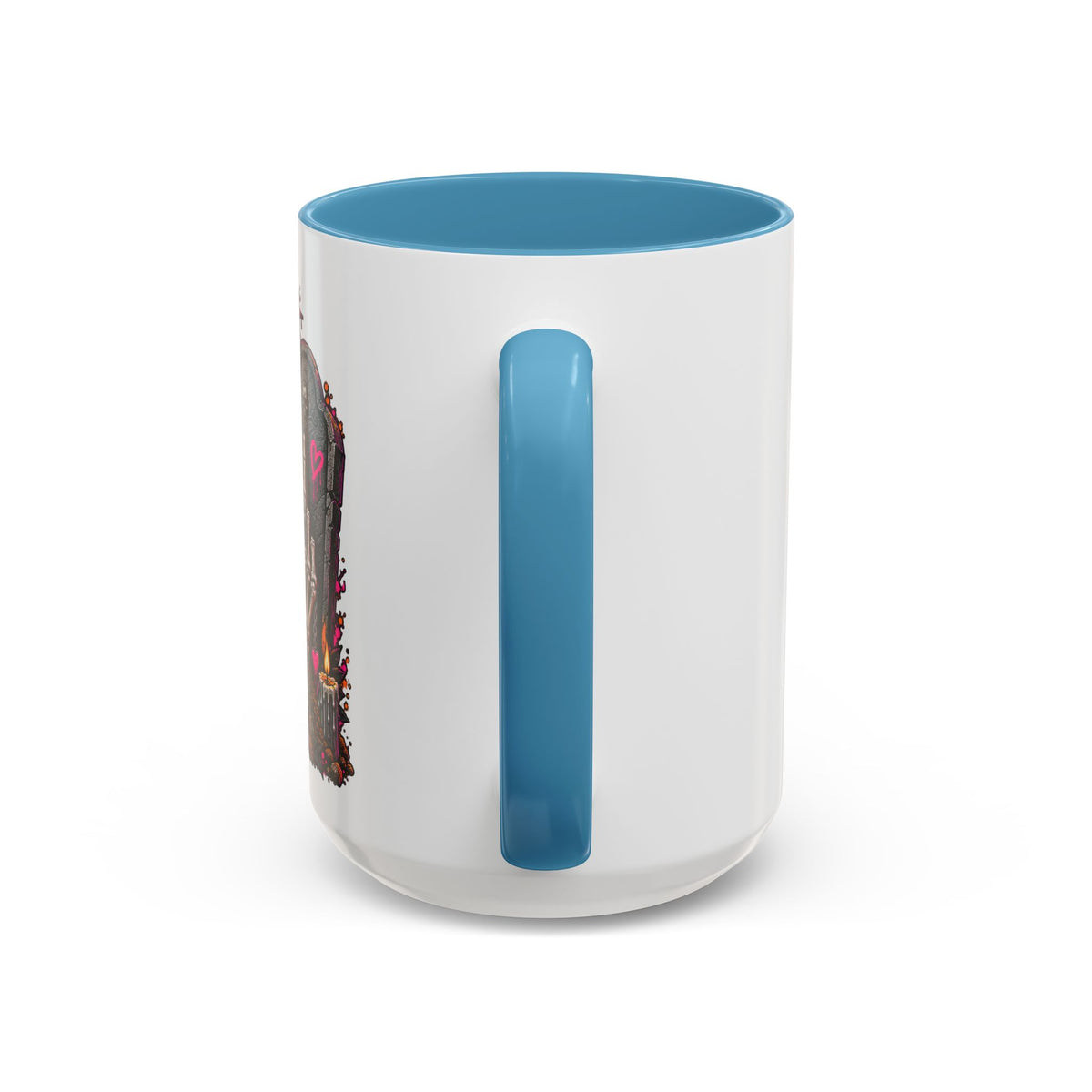 I Buried My Last Fuck Right Here Coffee Mug | Sarcastic Gothic Ceramic Mug by Subbin4Sanity