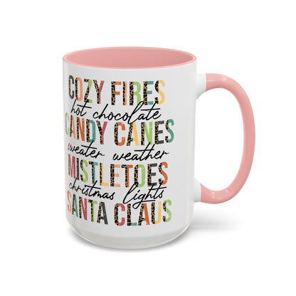 Christmas Coffee Mug, 11oz, Sweater Weather Quote -