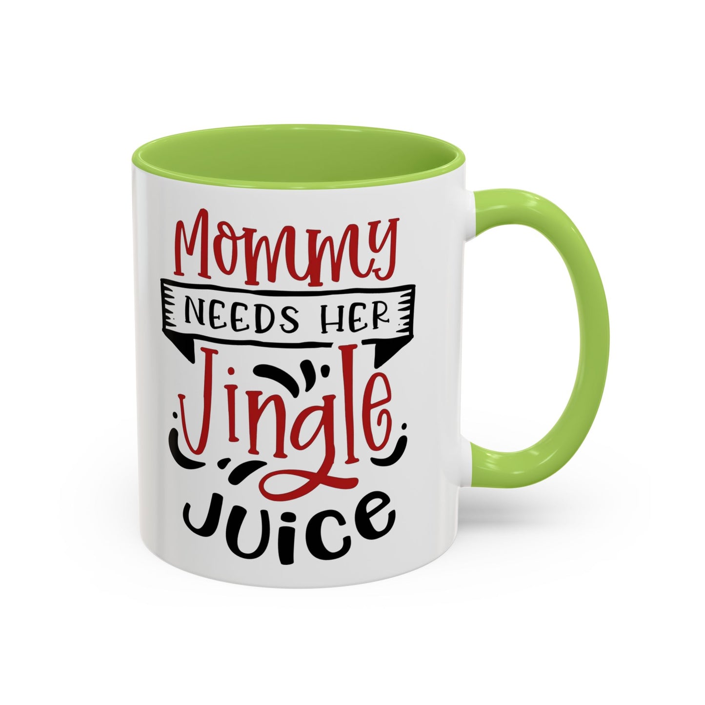 Christmas Coffee Mug, 11oz, "Jingle Juice"