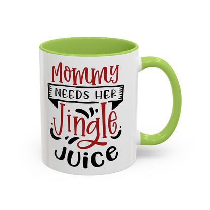 Christmas Coffee Mug, 11oz, "Jingle Juice"