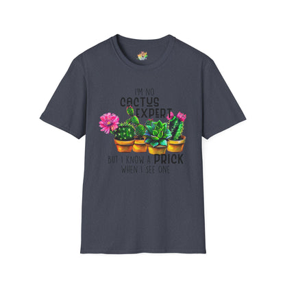 Know A Prick When I See One Graphic T-Shirt | Funny Sarcastic Cactus Tee by Subbin4Sanity
