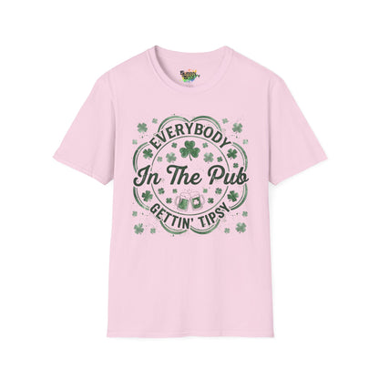 "Everybody In The Pub Gettin' Tipsy" | Unisex Softstyle T-Shirt