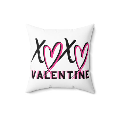 XOXO Valentine Double Sided Pillowcase & Pillow Insert