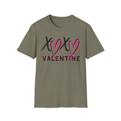 XOXO Valentine Graphic T-Shirt | Cute Trendy Heart Tee by Subbin4Sanity