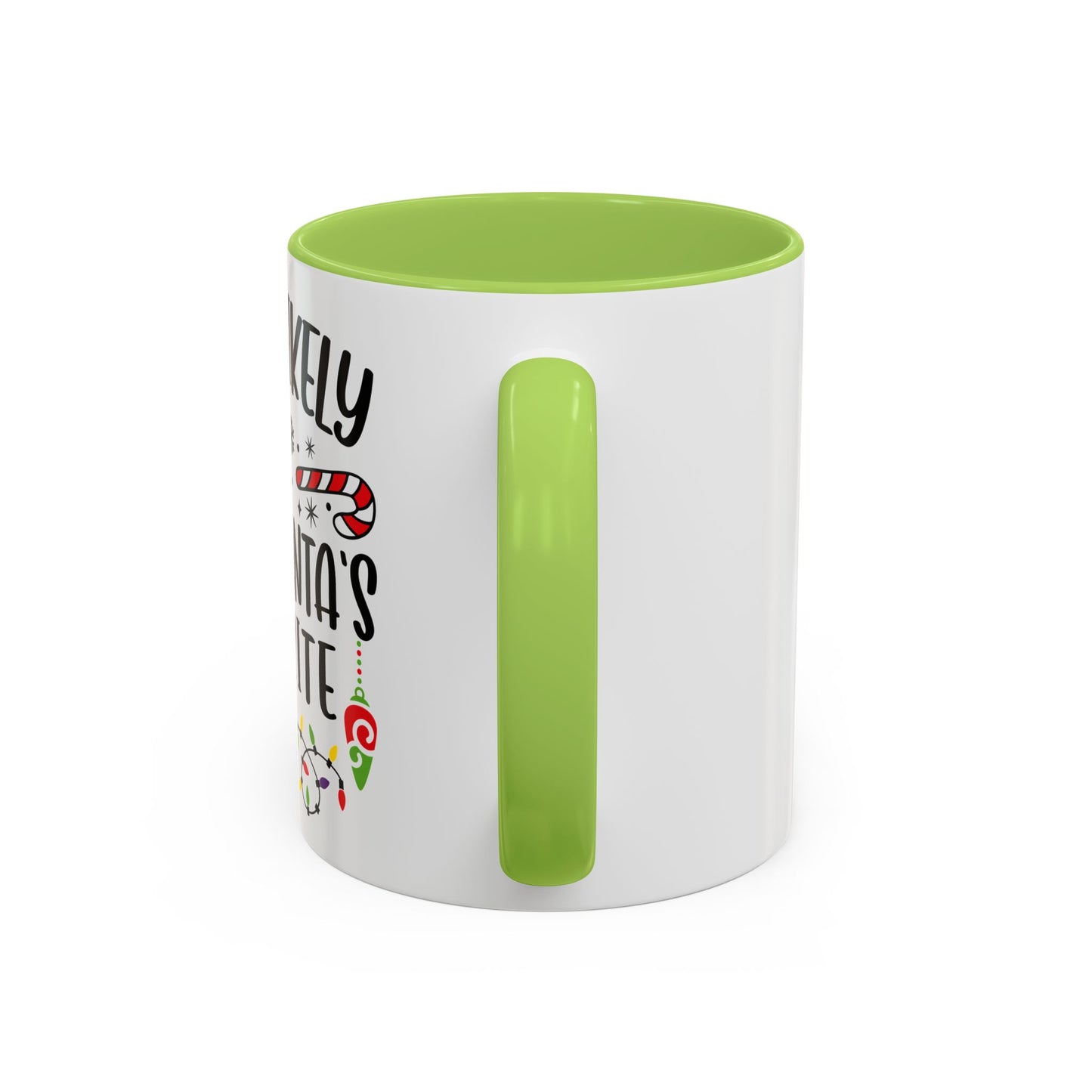 Christmas Coffee Mug, 11oz, "To be Santa's favorite"