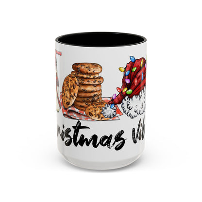 Christmas Coffee Mug, 11oz, "Christmas Vibes"