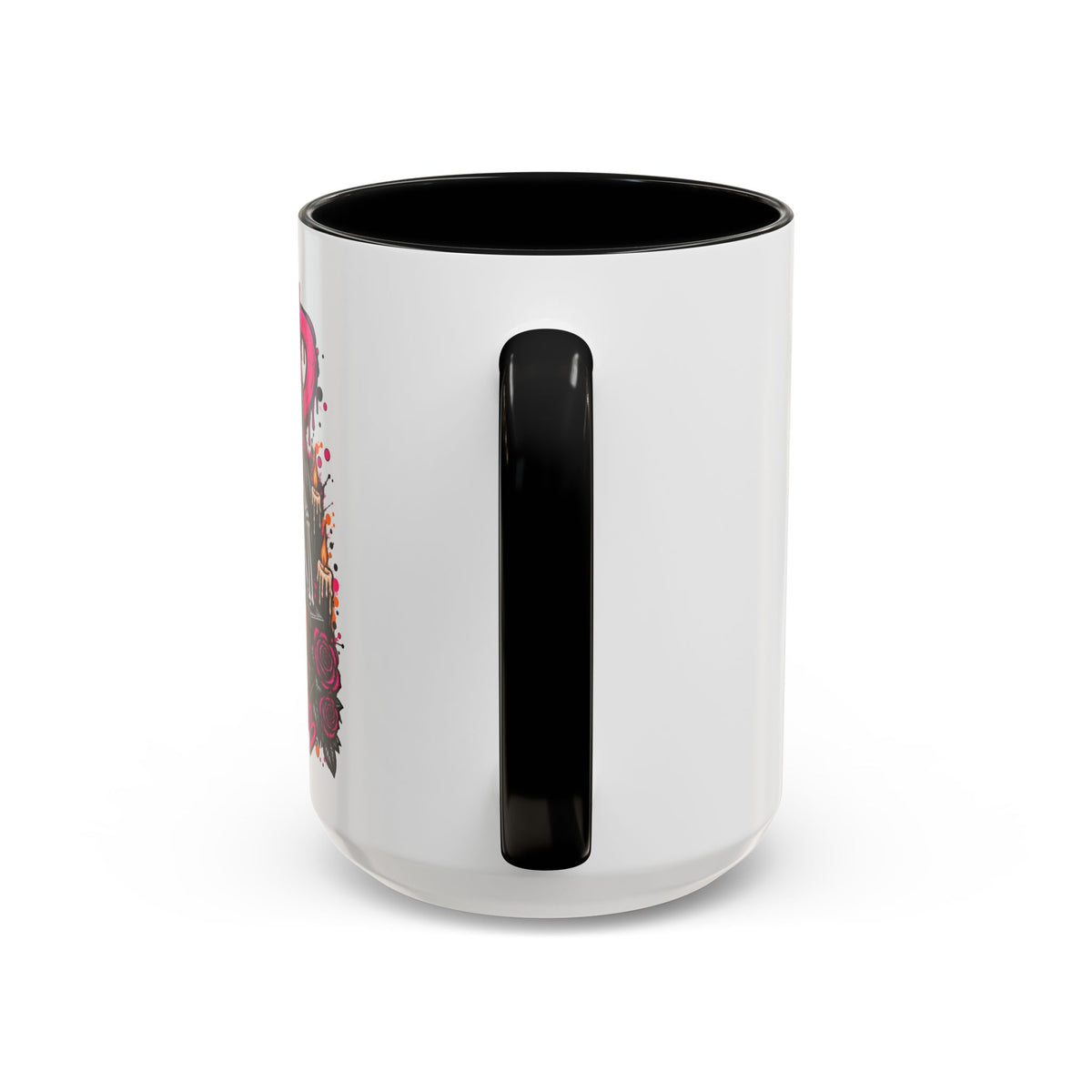 Too Dead To Give A Damn Coffee Mug | Sarcastic Gothic Ceramic Mug by Subbin4Sanity