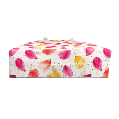Watercolor Spring Petals Pattern – Splatter Bloom Collection – Weekender Travel Tote Bag