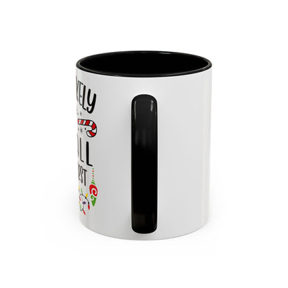 Christmas Coffee Mug, 11oz, "Most likely to fall asleep first"