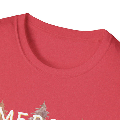 Merry Christmas Y’all Graphic T-Shirt | Southern Holiday Tee by Subbin4Sanity