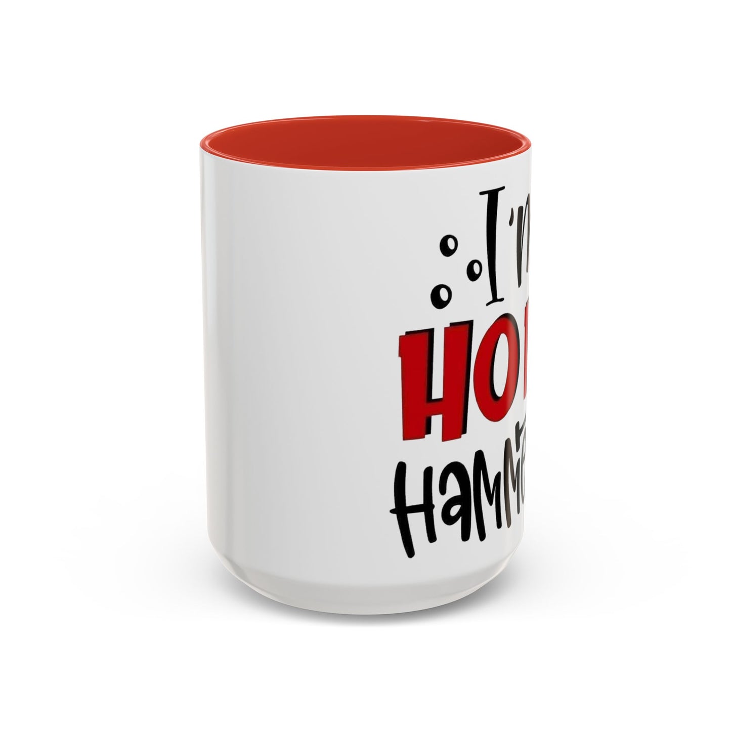 Christmas Coffee Mug, 11oz, "Ho Ho Hammered"