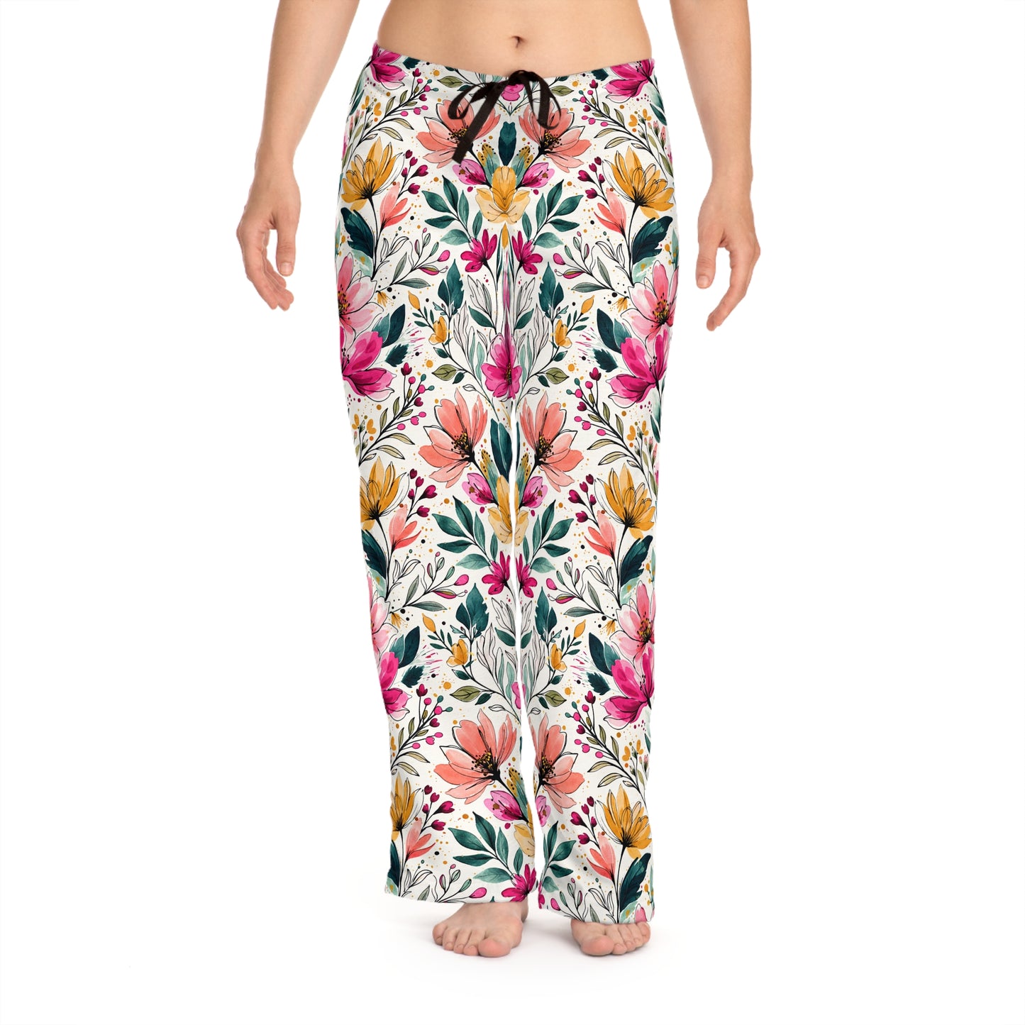 "She's A Wildflower Act Accordingly" Pajama Pants