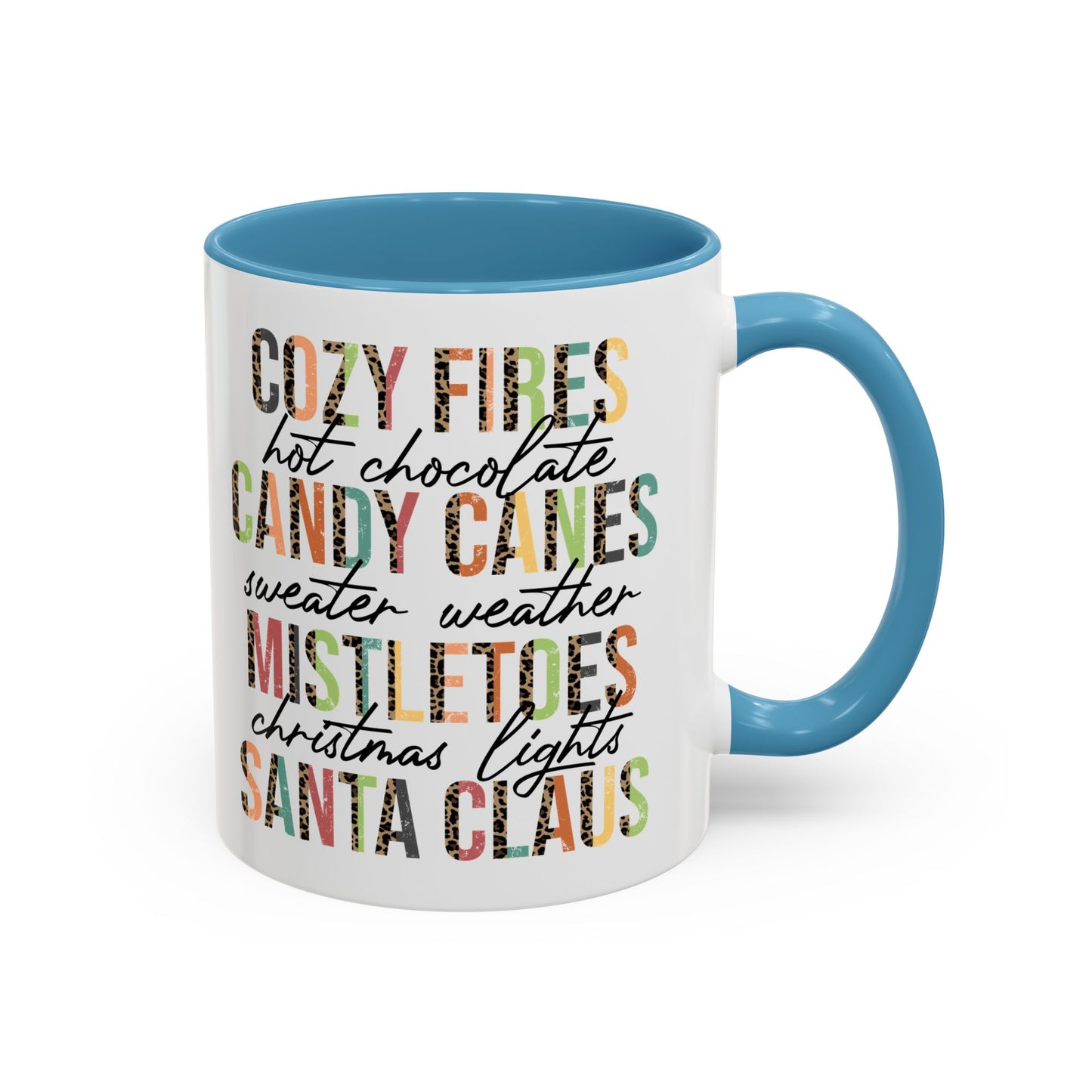 Christmas Coffee Mug, 11oz, Sweater Weather Quote -