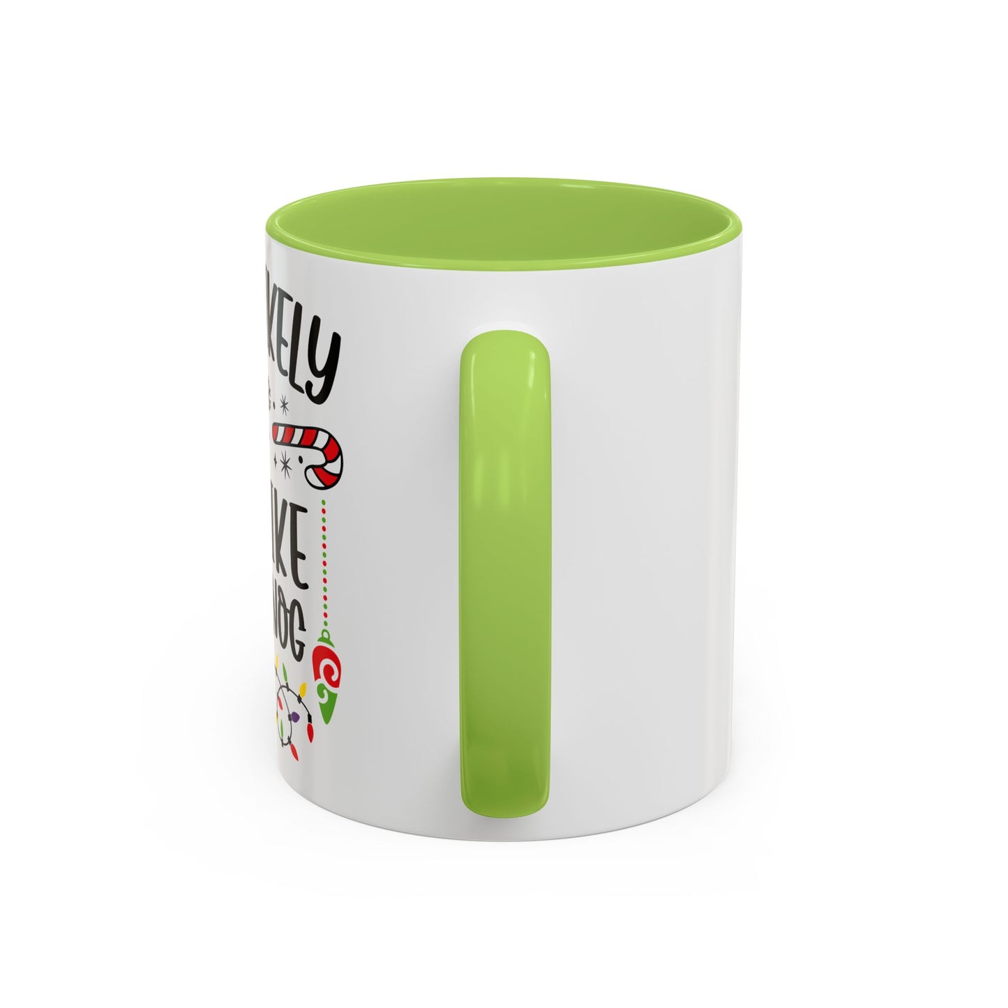 Christmas Coffee Mug, 11oz, "To spike the eggnog"