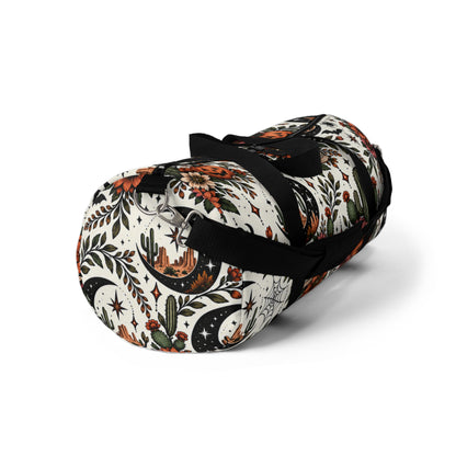 Desert Moonlight Duffel Bag | Boho Halloween Travel Bag by Subbin4Sanity