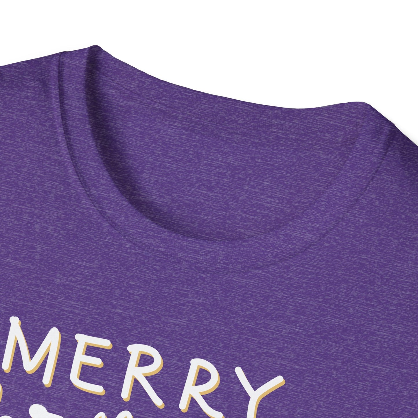 Merry Christmas Y’all Text Graphic T-Shirt | Southern Holiday Tee by Subbin4Sanity