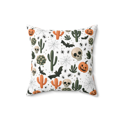 Desert Nights & Halloween Frights Double-Sided Pillowcase & Insert | Boho Halloween Decor by Subbin4Sanity