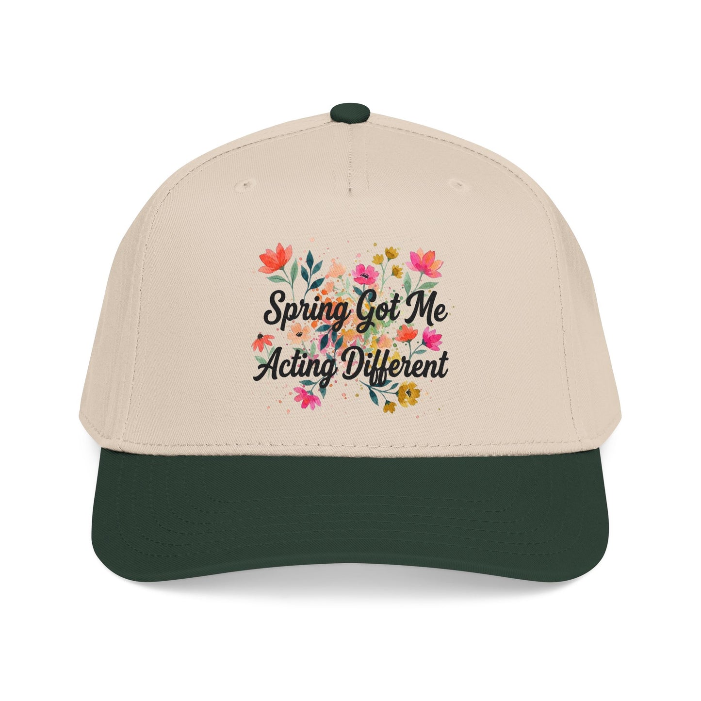 "Spring Got Me Acting Different" — Baseball Cap