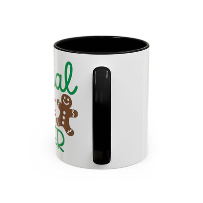 Christmas Coffee Mug, 11oz, "Official Cookie Tester"