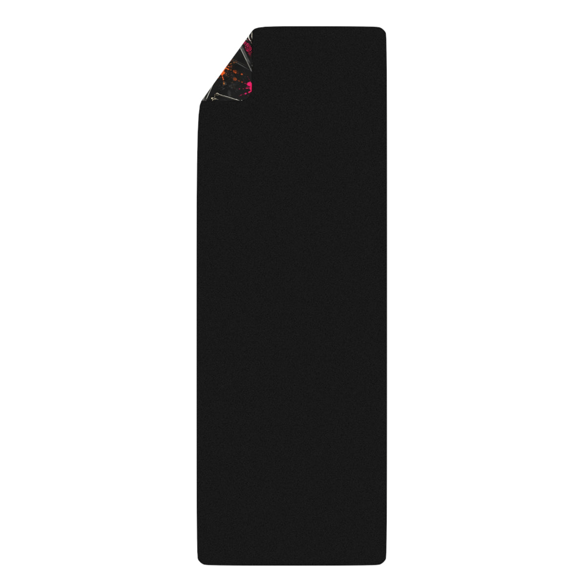 Dead & Unbothered Rubber Yoga Mat | Gothic Skeleton Workout Mat by Subbin4Sanity