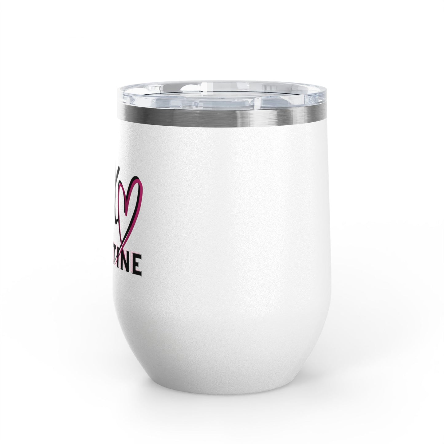 Valentine XOXO Hearts 12oz Wine Tumbler