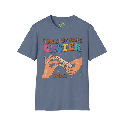 Rollin Up Some Easter Spirit Unisex Soft Style T-Shirt