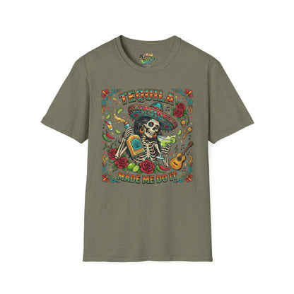 "Tequila Made Me Do It" | Unisex Softstyle T-Shirt